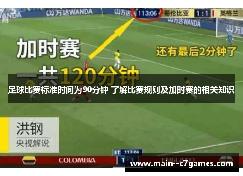 足球比赛标准时间为90分钟 了解比赛规则及加时赛的相关知识 足球比赛标准时间为90分钟 了解比赛规则及加时赛的相关知识